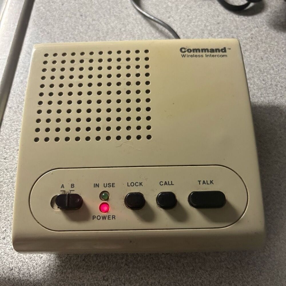 Command Wireless Intercom Model WI-2C *Works*